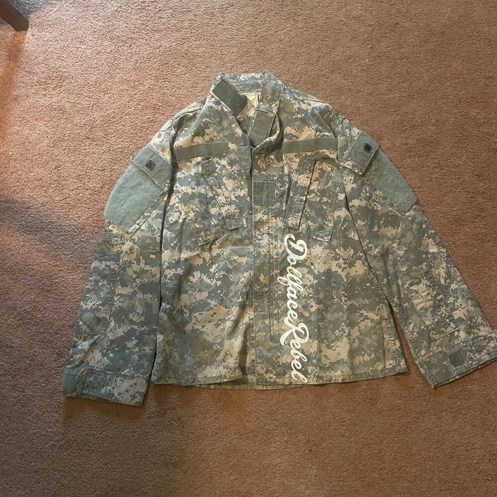 Dollface Rebel Camo Jacket